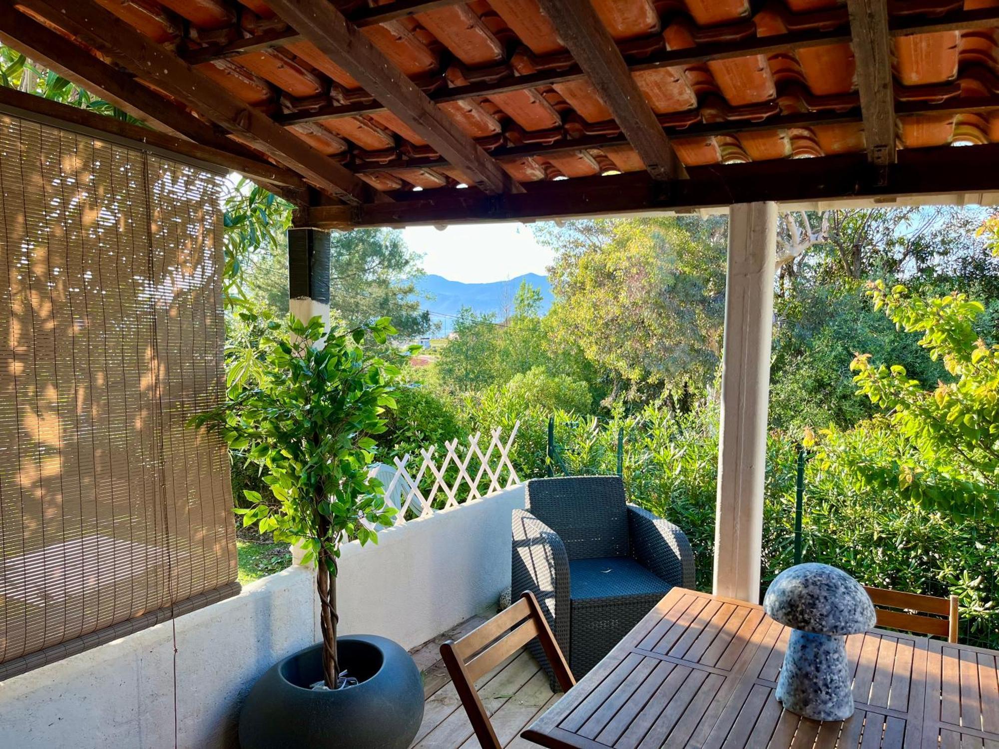 Joli Studio Maisonnette A 100M De La Plage Porticcio  Buitenkant foto